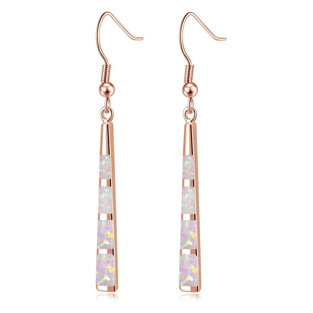 Hawaiian Vibes Hot SaleOpal Baseball Earrings Sparkle Boho Style