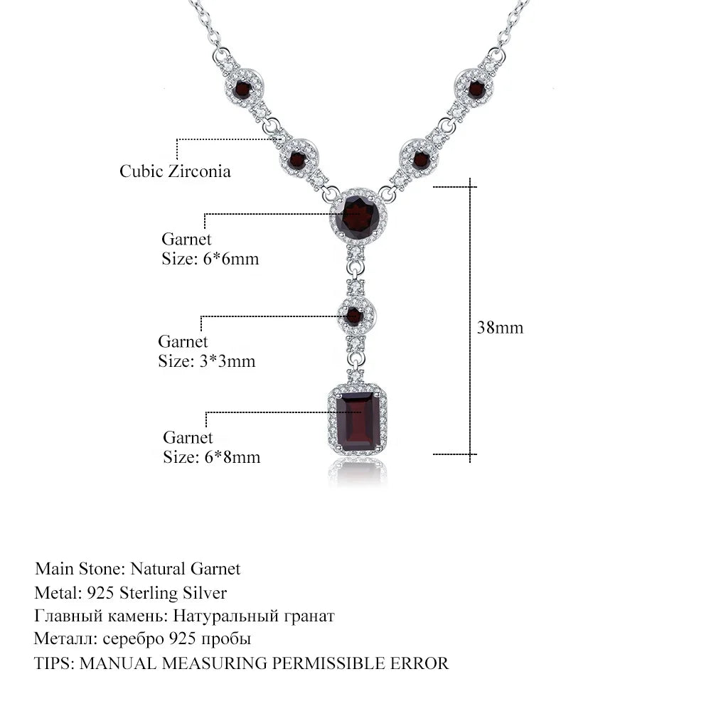ArtistA Abiding Premium 925 Sterling Silver Women Chain Link Natural Swiss Blue Topaz Emerald Cut Pendant Necklace