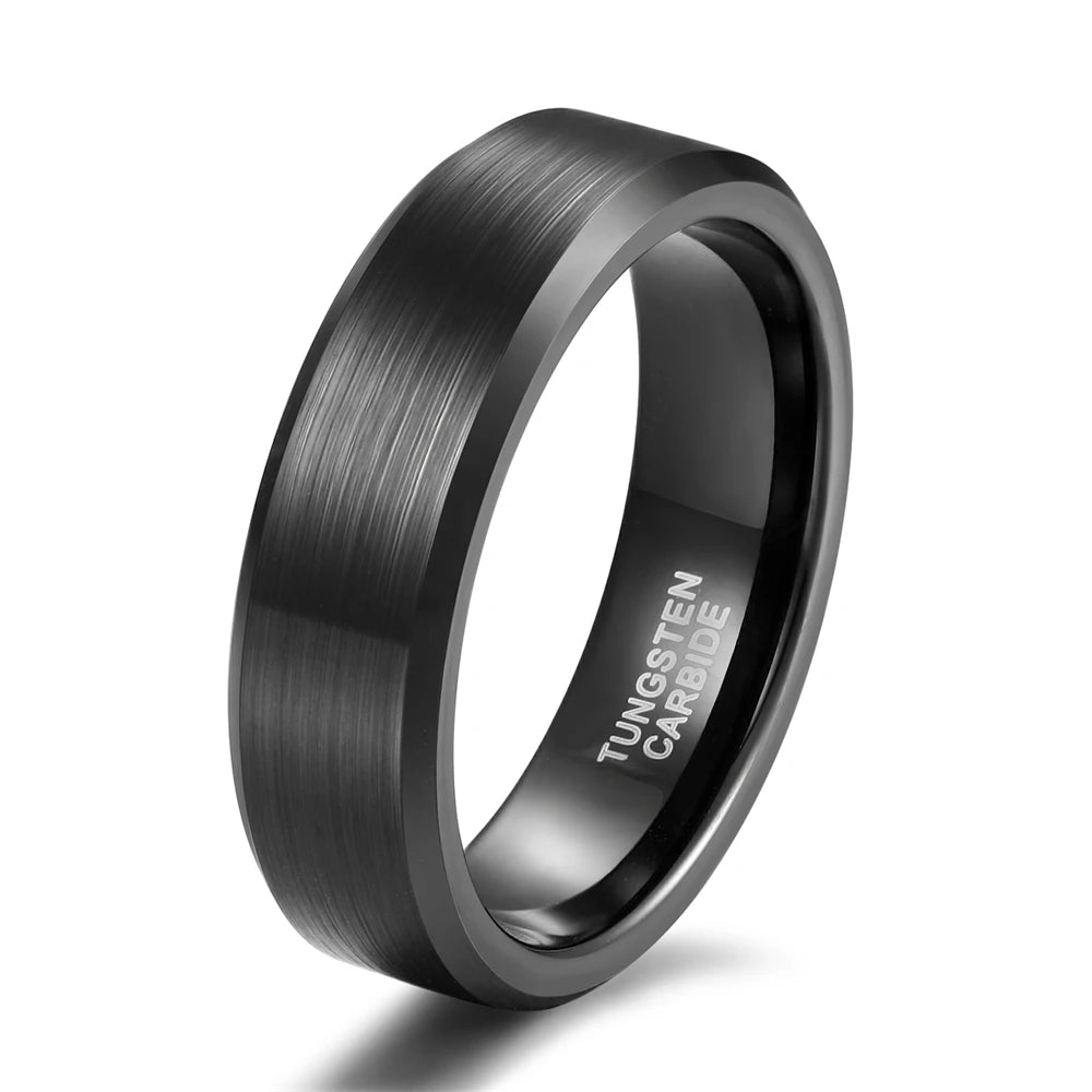 NEWLiFE REBEL District Form Tungsten Ring