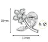 S&S ASTM F136 Titanium Labret Stud | Zircon | 83 Designs | Titanium & Gold