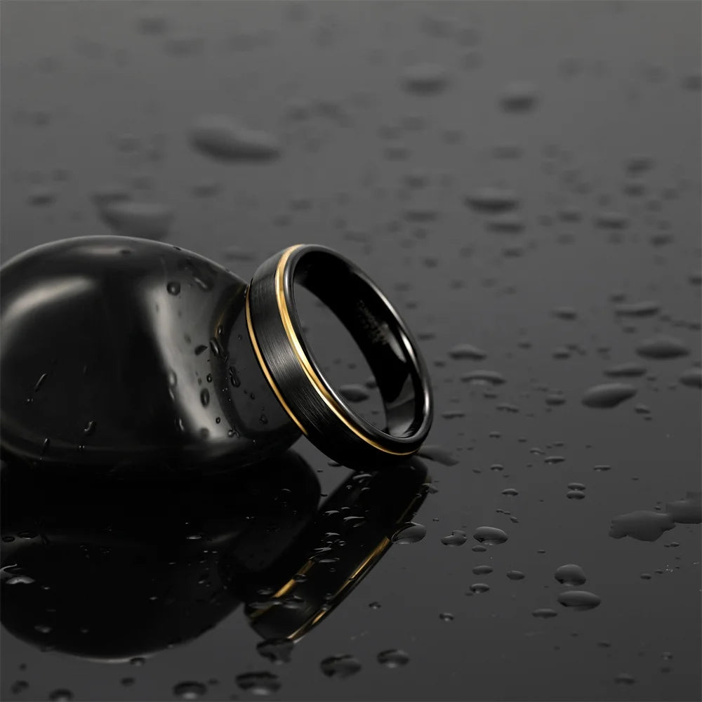 NEWLiFE REBEL Aspect Curve 6mm/8mm Ring in Tungsten