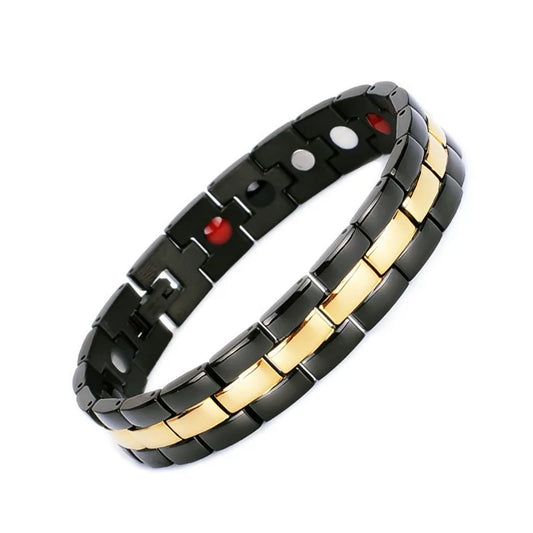 Stainless Steel Magnetic Titanium Bracelet for Women Fashionable Men's Jewelry for Parties and Gifts