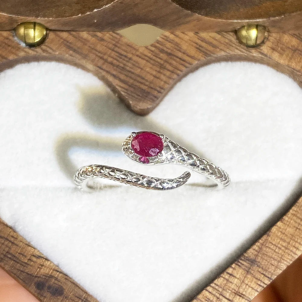 Gioiellieri Low Price Certified Natural Ruby Oval Cut Prong Setting Engagement Wedding 925 Sterling Silver Gold Plated Luxury Women's Ring