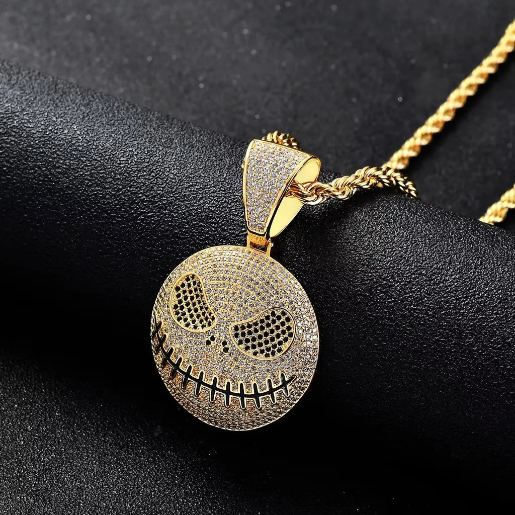 NEWLiFE BiG-BOSS Miami Cuban Moissanite Pendant in Gold Plated | Designer Hip-Hop Jewellery