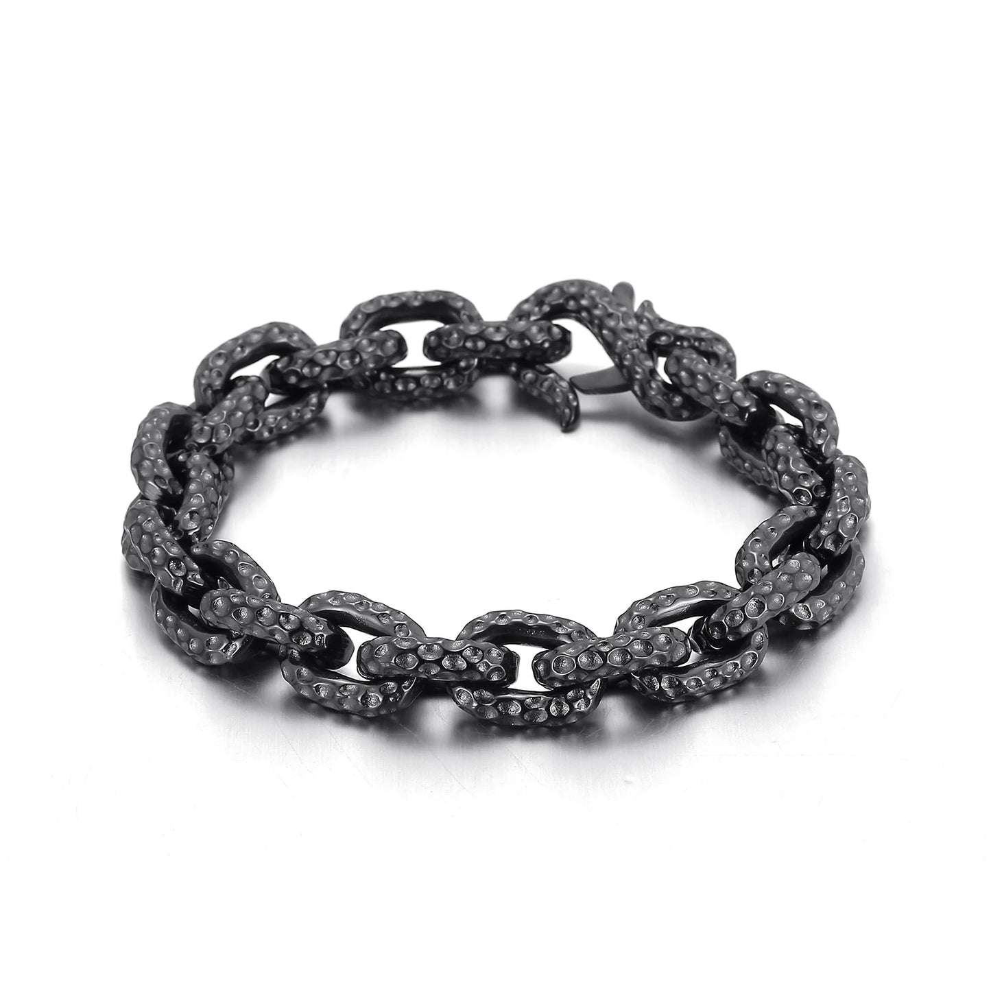 KALEN Personality Punk Bracelets Bangles Men Charm Stainless Steel Bracelet Jewelry