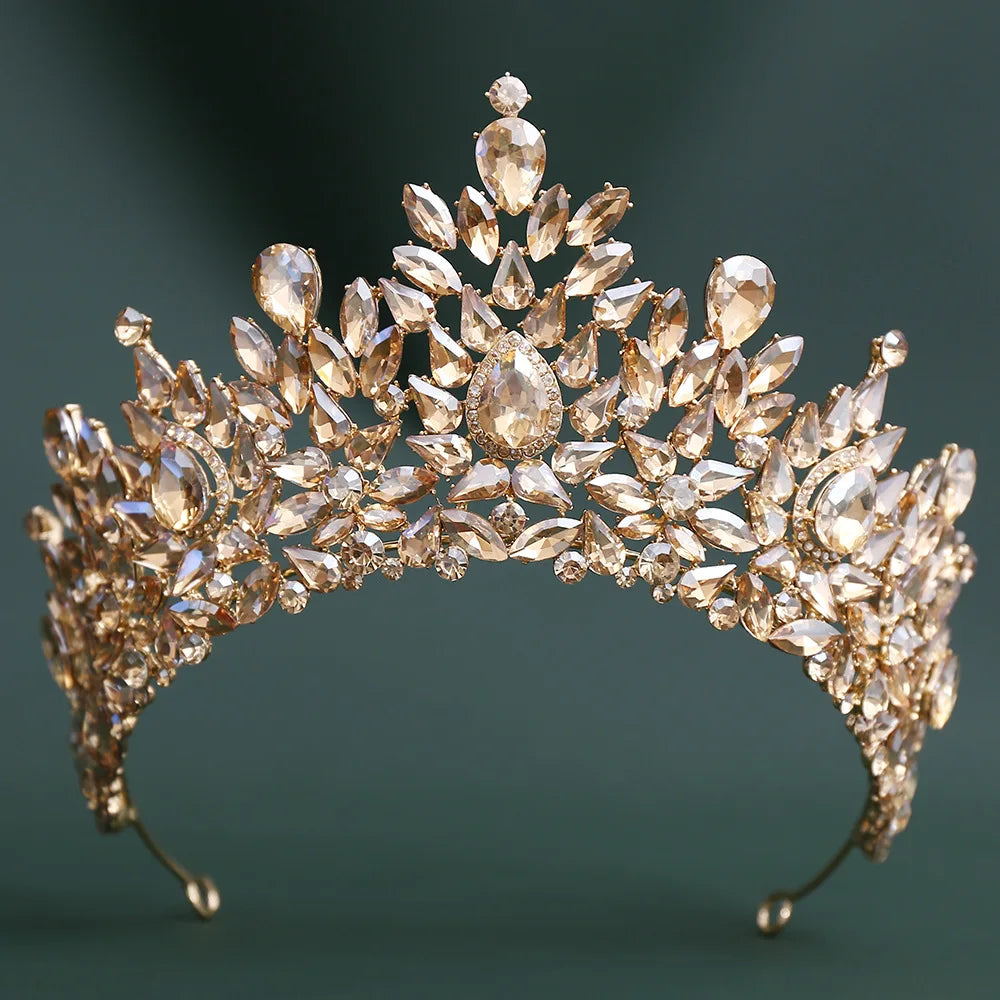 2026 High Quality Fashion Jewelry Luxury Bridal Hair Accessories Tiaras De Novia Crown Tiara