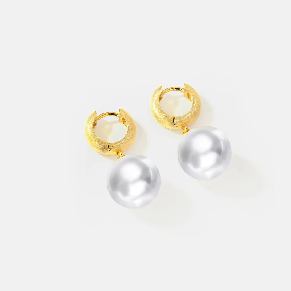 MUSHAN Jewelry Factory 925 Sterling Silver Earrings for Women Earrings Exude Sense of Light Luxury Sophistication and Simplicity