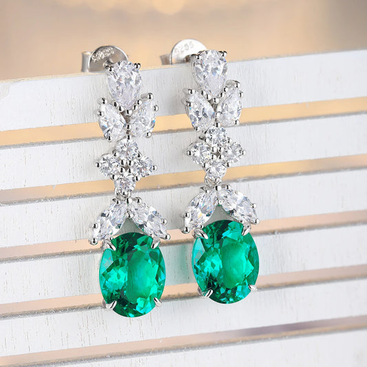 ArtistA Meadow Charm Stud Earrings in 925 Sterling Silver