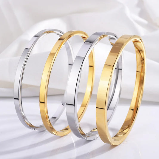 NEWLiFE REBEL Tempo Frame Bracelet in Stainless Steel