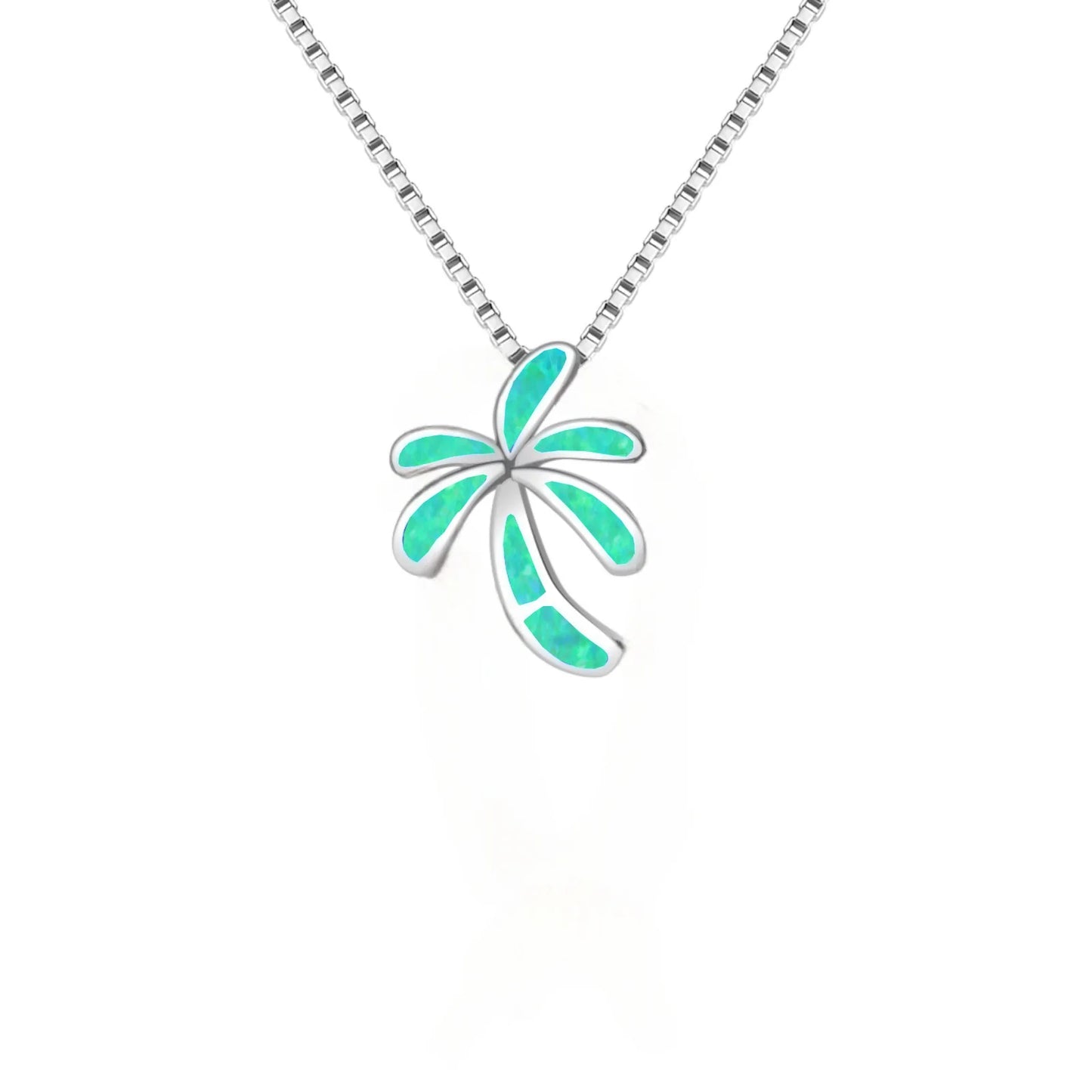 TikTok Viral Copper Opal Lariat Necklace | Christian Box Chain Gift Jewelry-Ins Trendy Bulk Supply