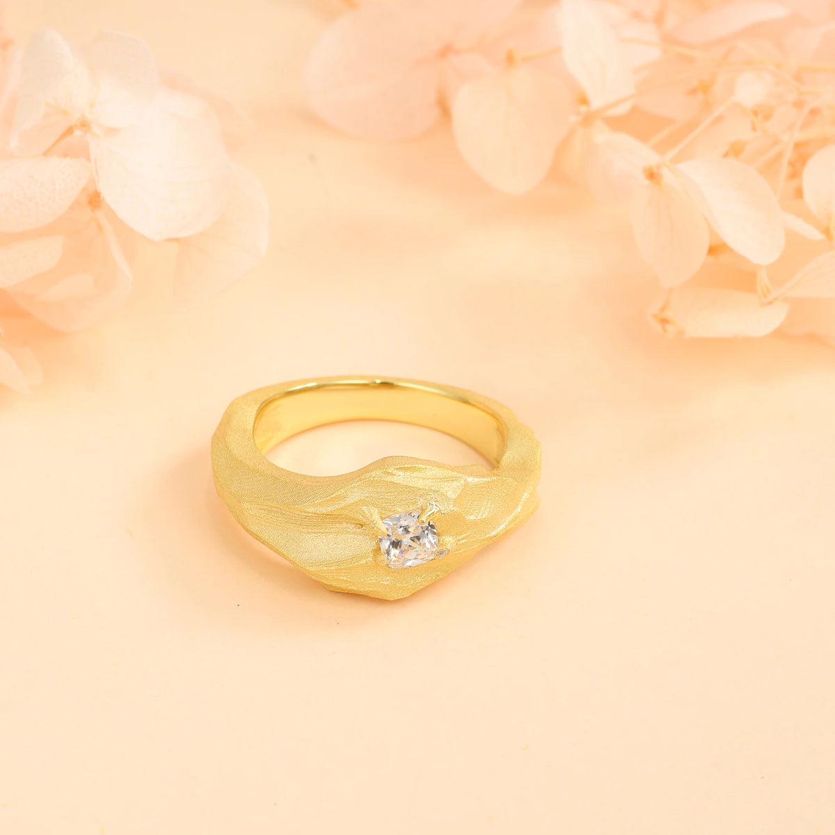 BiG-BOSS Kirin Stock Custom Gold Plating 925 Sterling Silver Men's Ring Saudi Arabia Zircon Sterling Silver Rings OEM ODM