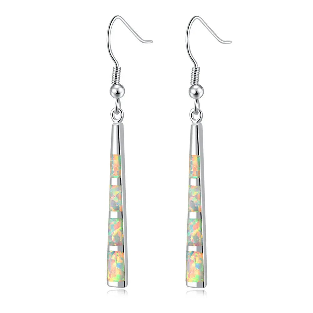 Hawaiian Vibes Hot SaleOpal Baseball Earrings Sparkle Boho Style