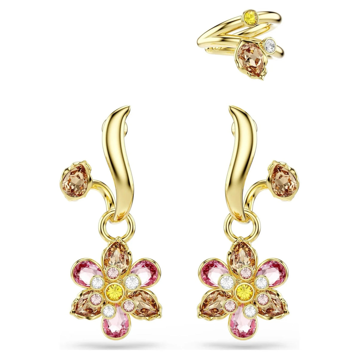 Gemfiori Austria Ldyllia Series High-quality Flower Jewelry Set, Jewelry