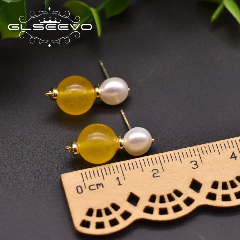 Natural Fresh Water Pearl Drop Earring for Women Wedding Crystal Minimalist  Earrings 2021 Bulk