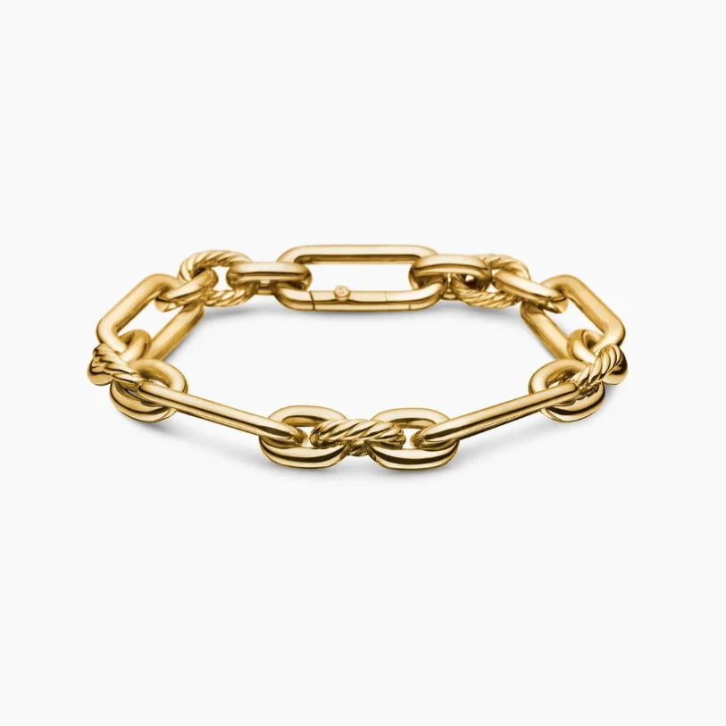 FASHIONISTA DY High-Quality Silver-Plated 9.8mm Fashion Bracelet, Gold-Plated 9.8mm Bracelet, Jewelry