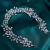Luxury Hair Accessories Headband Women Bridal Crystal Rhinestone Headpiece for Women Party Prom