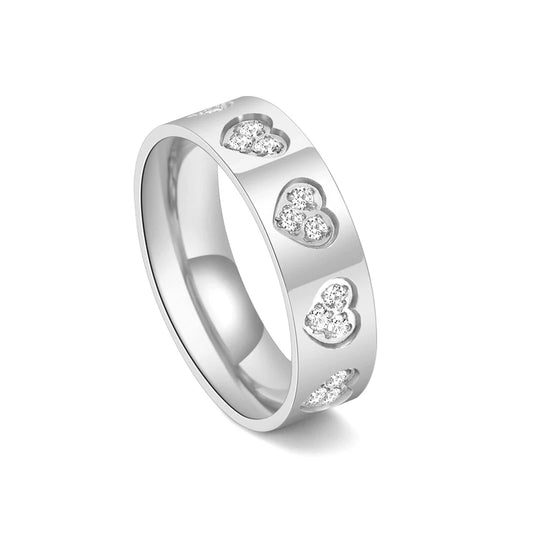 NEWLiFE REBEL Modern Form Stainless Steel Ring