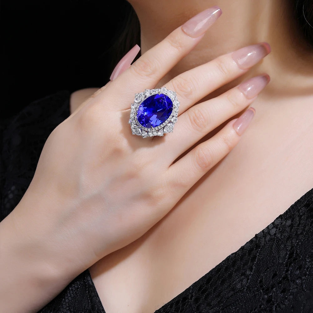 MuShan Jewelry Factory New S925 Sterling Silver Ring Is Fashionable Versatile and High End Accessory From Europe and America