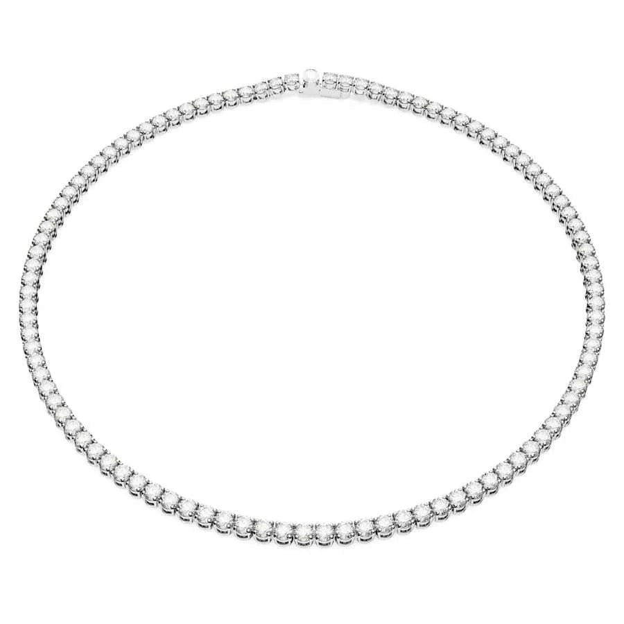 XOTICA Austrian Matrix Tennis Series High-Quality Round Crystal Jewelry Set, Jewelry
