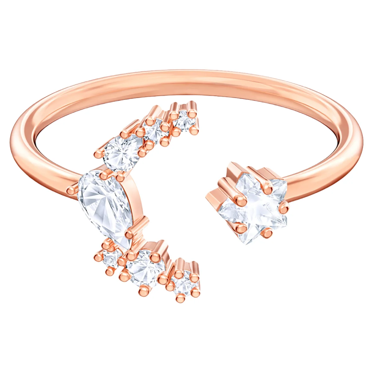 S&S Luxury Vintage Sparkling Ring Premium Elegant Jewelry for Women Exquisite Craft Wedding & Engagement Parties & Romantic Gifting
