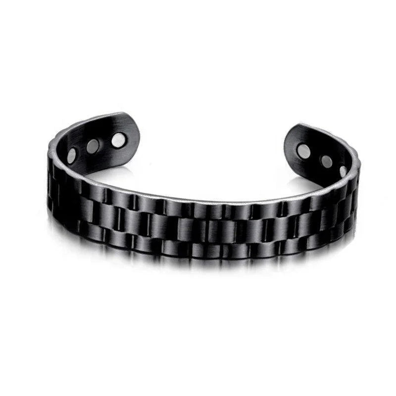 New Arrivals Wristband Copper Bracelets for Men Women Open Energy Magnetic Therapy Bangle Bracelet