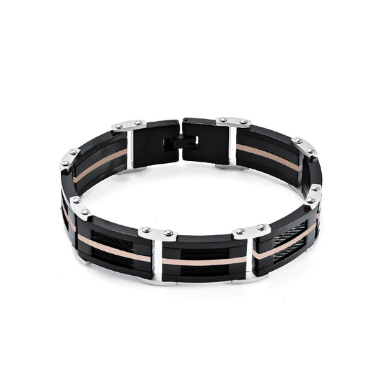NEWLiFE REBEL Summit Edge Stainless Steel Bracelet