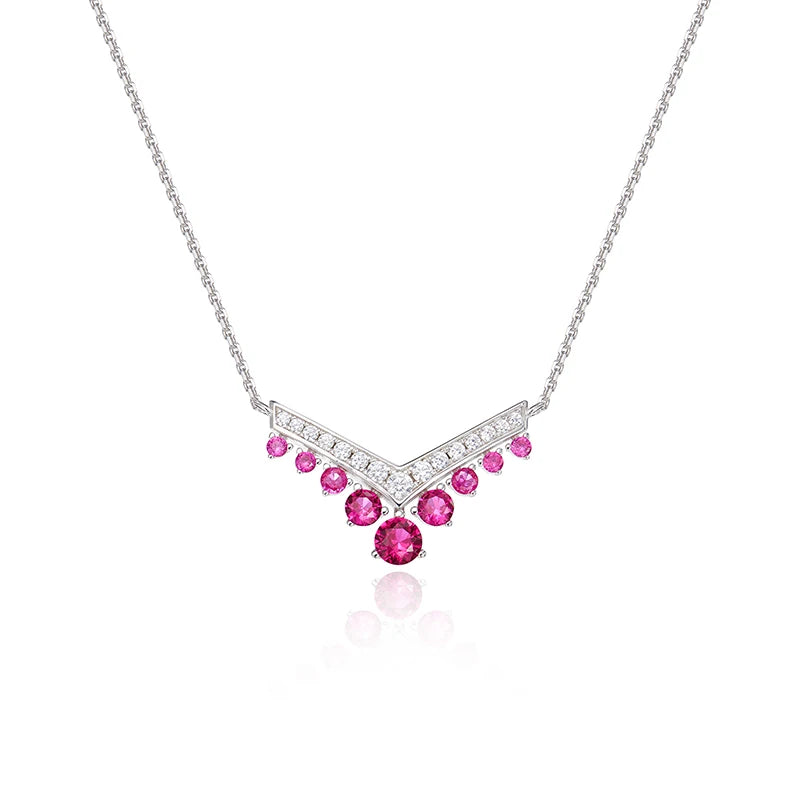 Xiaohongbao Necklace Earrings  Brass Inlaid Zirconia Simple and Luxurious Women's Daily Accessories