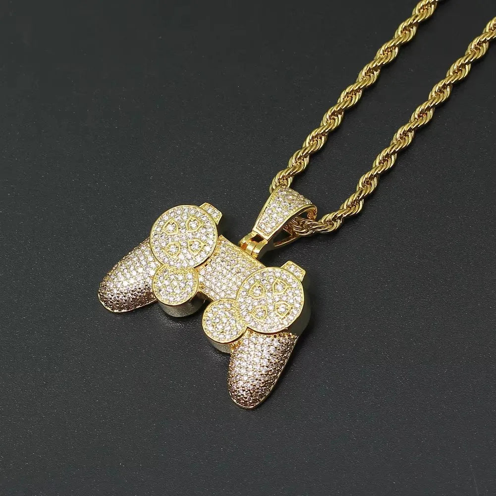 NEWLiFE BiG-BOSS 3mm Rope Moissanite Necklace in Stainless Steel | Designer Hip-Hop Jewellery