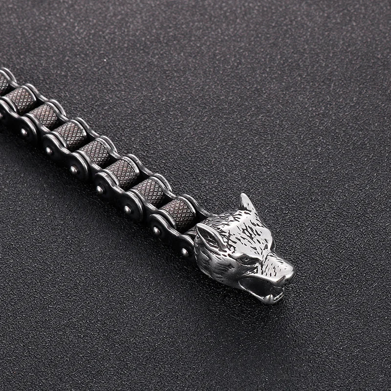 KALEN Stainless Steel Bicycle Chain Men Quality Gold Black Steel Color Mixed Strong Bracelet