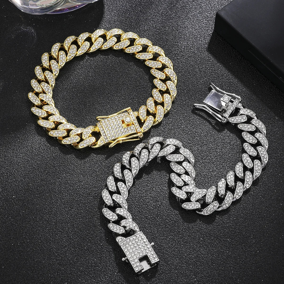BiG-BOSS Durable Fashion Jewelry Hip Hop 18k Gold Plated Men Women Cuban Link Chain Choker Necklace