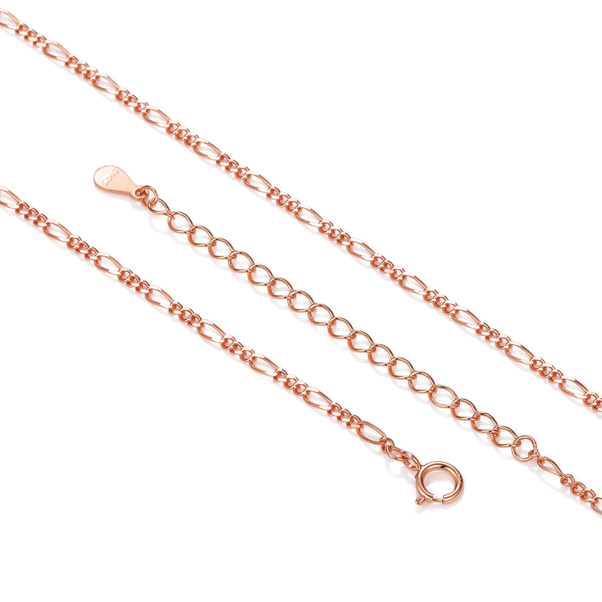 REDheart Custom 925 Sterling Silver Thin Chain Italy Link Adjustable Box Cross Singapore Gold Plated Necklace Fine Jewelry