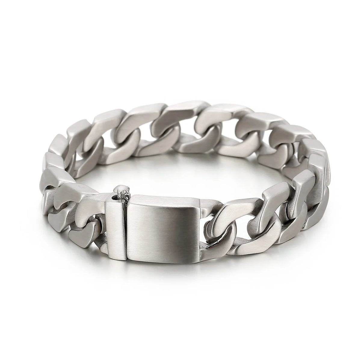 VIKING Retro Cuban Chain Bracelet – 316L Stainless Steel Men's Bangle