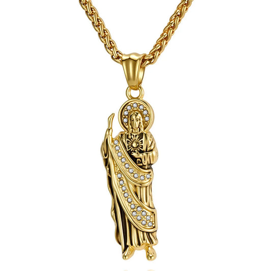 NEWLiFE VIKING Pearl Necklace in Gold Plated for Men | Designer Jewellery for women & MEN