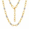 Gioiellieri 18K Solid Gold Bezel Diamond Necklace Lab Grown Brilliant Cut IGI Certified Customized Fine Jewelry