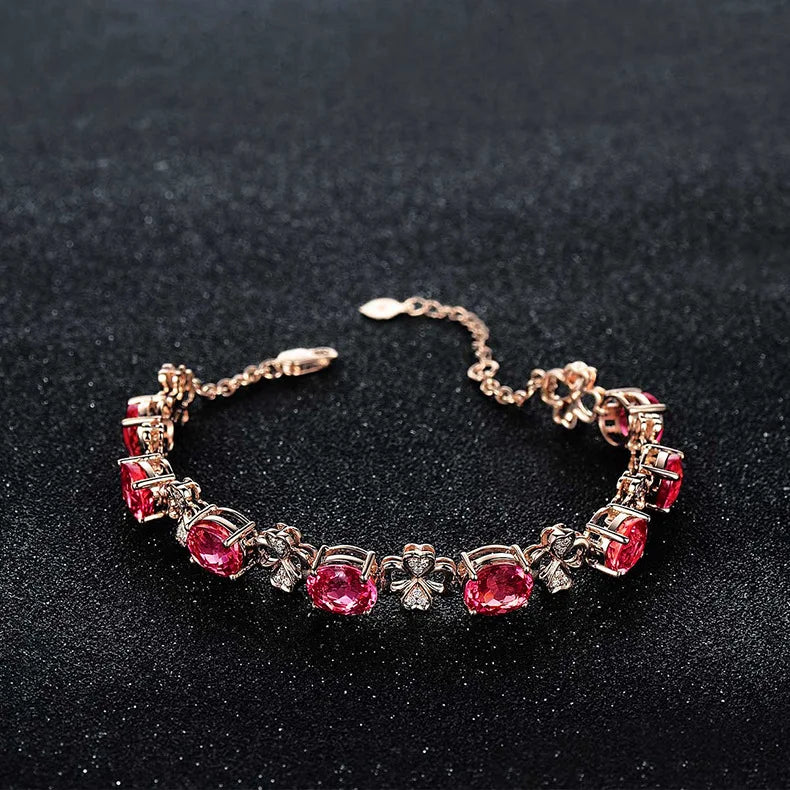 S&S 925 Silver Luxury Designer Jewellery Set – Zircon Necklace, Earrings, Ring & Bracelet – SGS Certified – Collection