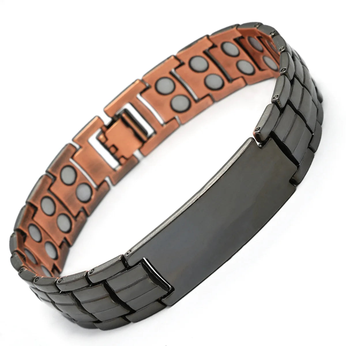 NewLife - Magnetic Vintage Zinc Alloy Three-Row Bracelet