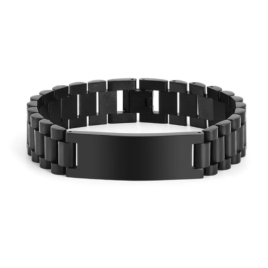 NEWLiFE REBEL Cadence Path Bracelet in Stainless Steel