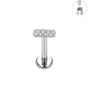 ASTM F136 Titanium 16G Various Styles Ear Nose Studs Labret Lip Earrings Cartilage Tragus Helix Lobe PVD Plated Piercing Jewelry
