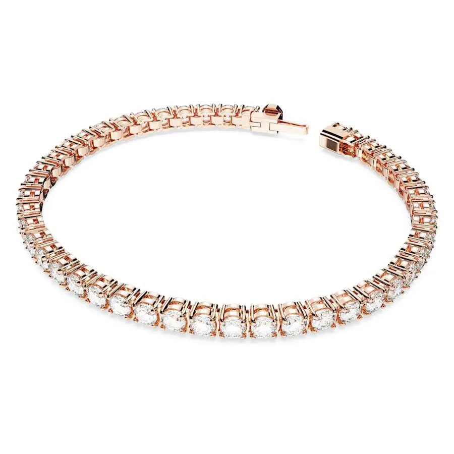 XOTICA Austrian Matrix Tennis Series High-Quality Round Crystal Jewelry Set, Jewelry