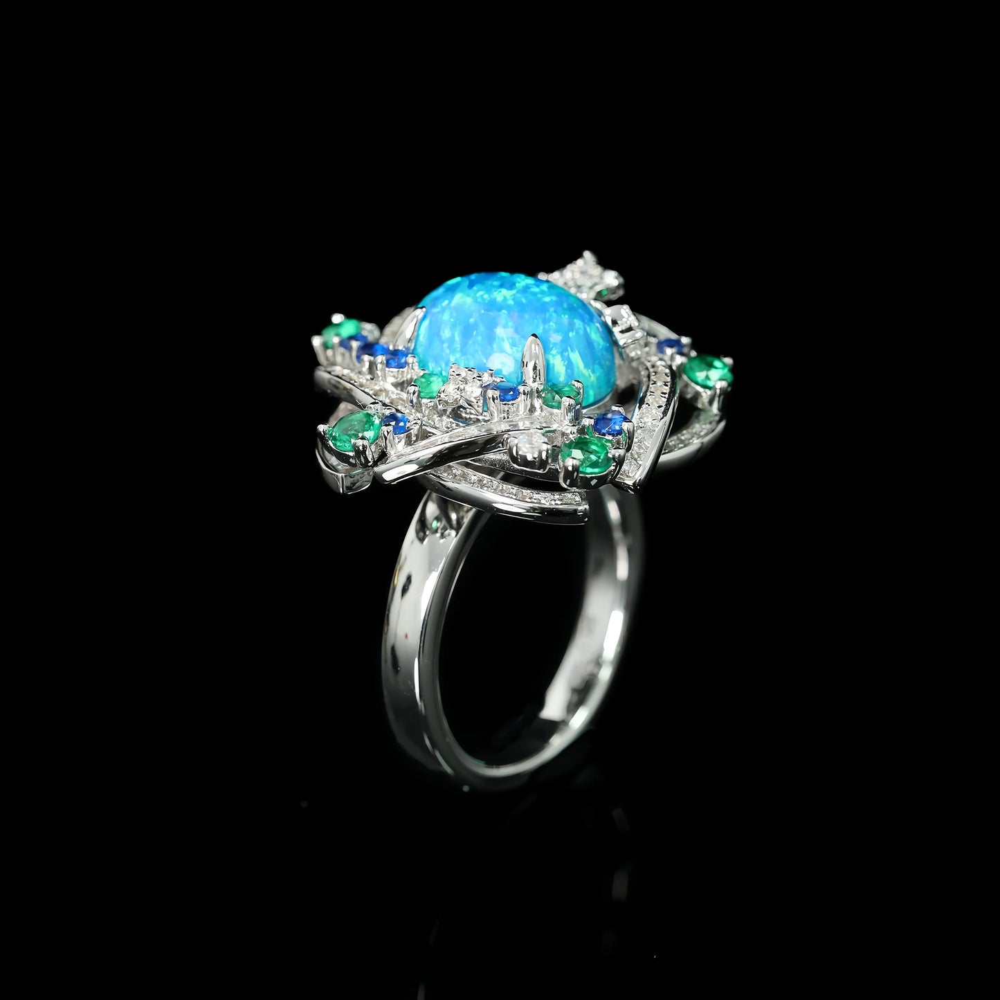 MUSHAN Jewelry Factory S925 Sterling Silver Rings High Carbon Diamond Fine Jewelry Ring for Women Engagement and Anniversary
