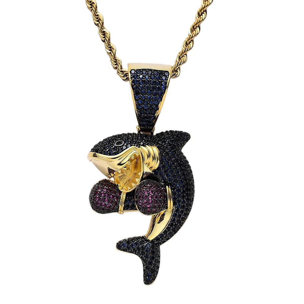 NEWLiFE BiG-BOSS Iced Out Moissanite Necklace in Brass for Men | Designer Hip-Hop Jewellery