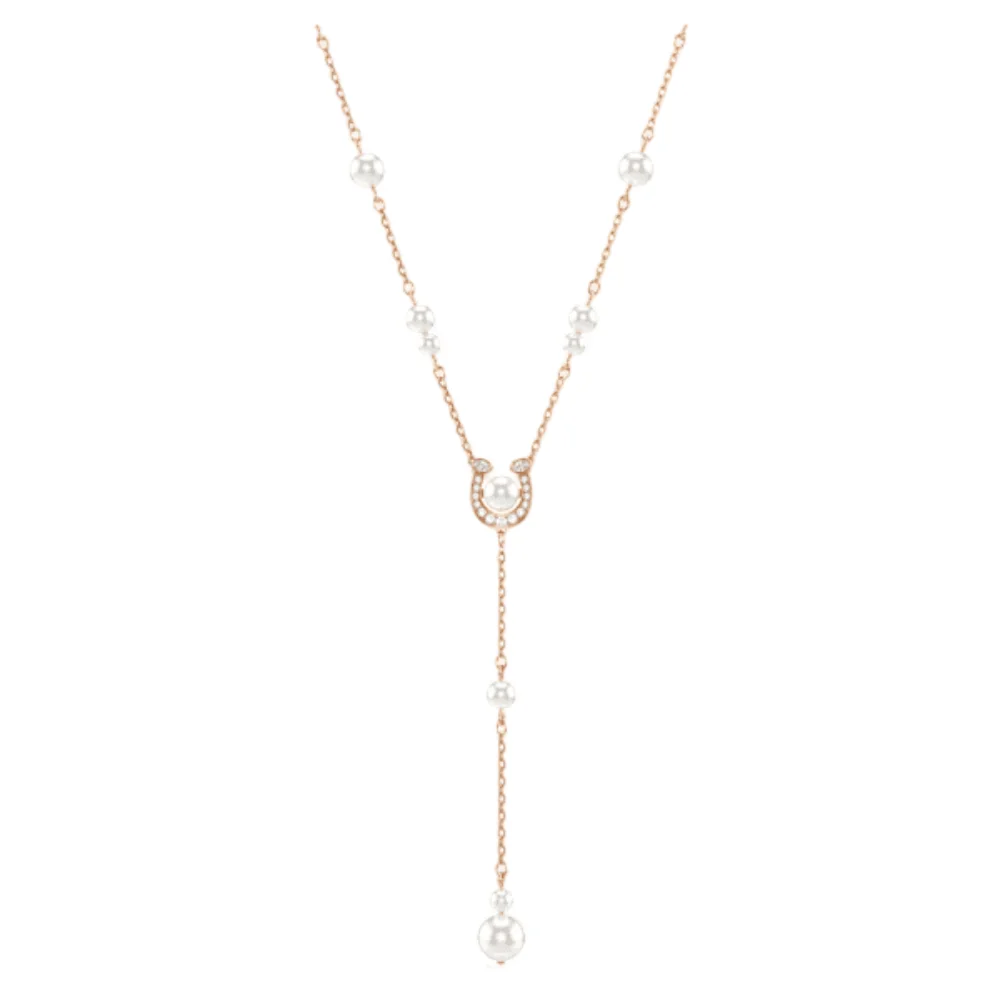 S&S Luxury Copper Zircon Vintage Chain Necklace with Stunning Gloss for Weddings Anniversaries & Parties