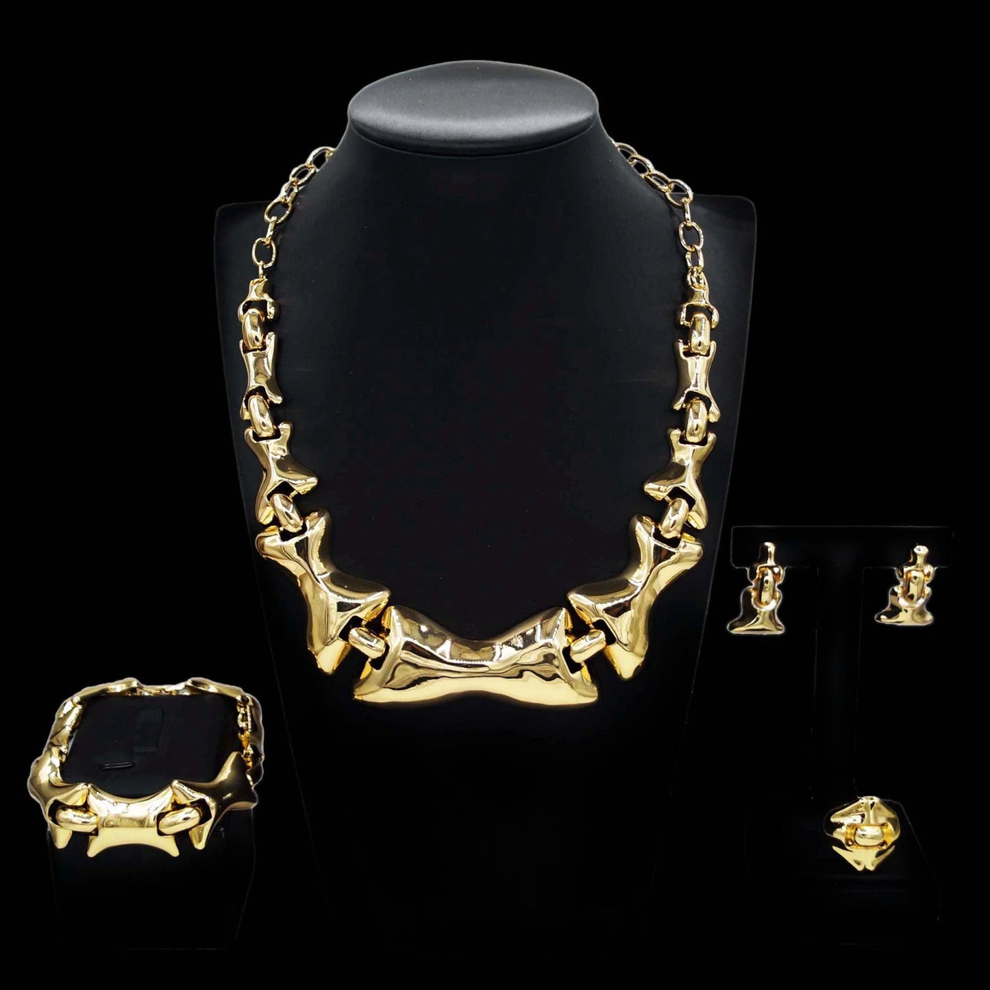 Zhuerrui High Quality Good Jewelry Set Fashionable Women's Necklace Jewelry Sets Beautiful Bridal Wedding Accessories DH2310319