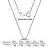 BiG-BOSS Fast Shipping SC Cable Figaro Rope Paperclip Cuban Curb Link Chains Necklace Fine Jewelry 925 Silver Chains for Men Women