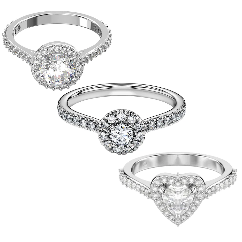 S&S Radiant Luxury Ring, Meticulous Handwork, Glamorous Jewelry for Wedding and Celebration Events