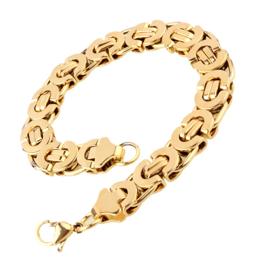 REBEL Byzantine Link Stainless Steel Bracelet