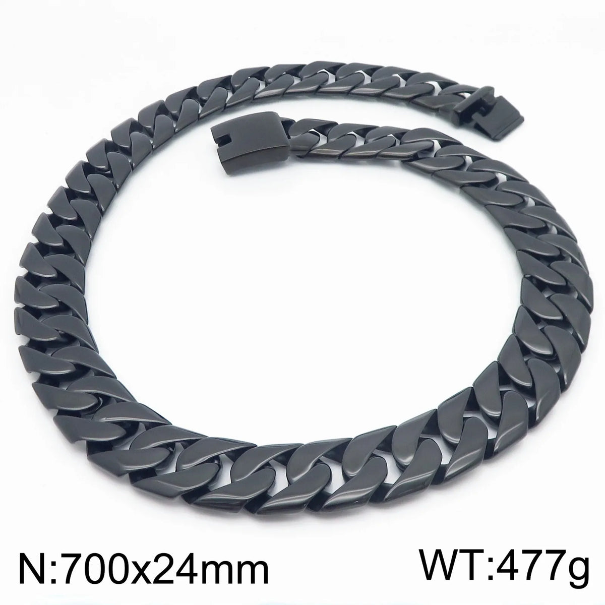 REBEL Men Hip Hop Stainless Steel Jewelry Set Cuban Links Fashion Bracelets Fashion Necklaces