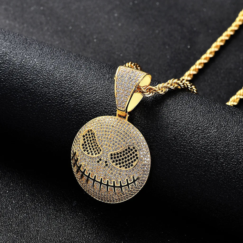 NEWLiFE BiG-BOSS Miami Cuban Moissanite Pendant in Gold Plated | Designer Hip-Hop Jewellery