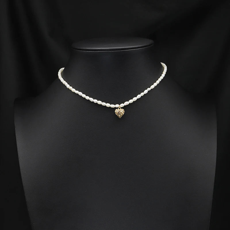 100% Natural Baroque Pearls Long Chain Pendant Necklace Trend Elegance Charm High Quality Jewelry Wholesale Customization