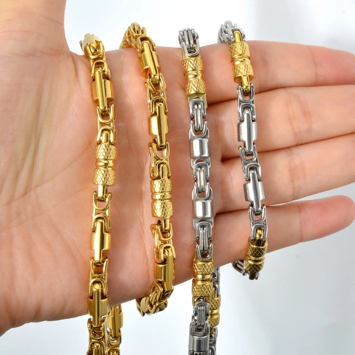NEWLiFE REBEL Bold Rhythm Stainless Steel Necklace